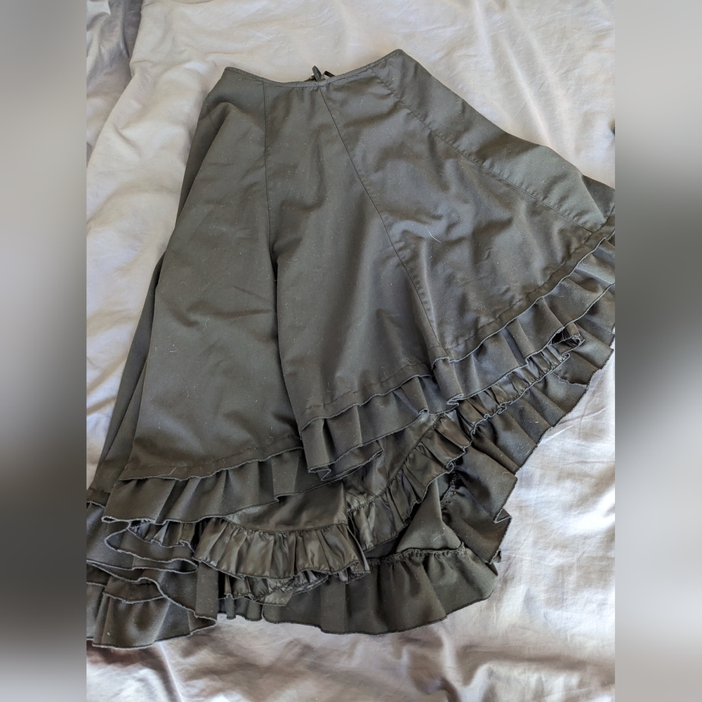 Tiered gothic lolita skirt